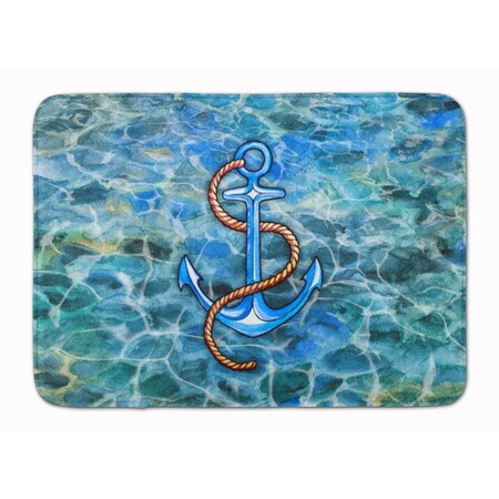 Carolines Treasures Anchor Machine Washable Memory Foam Mat BB5350RUG